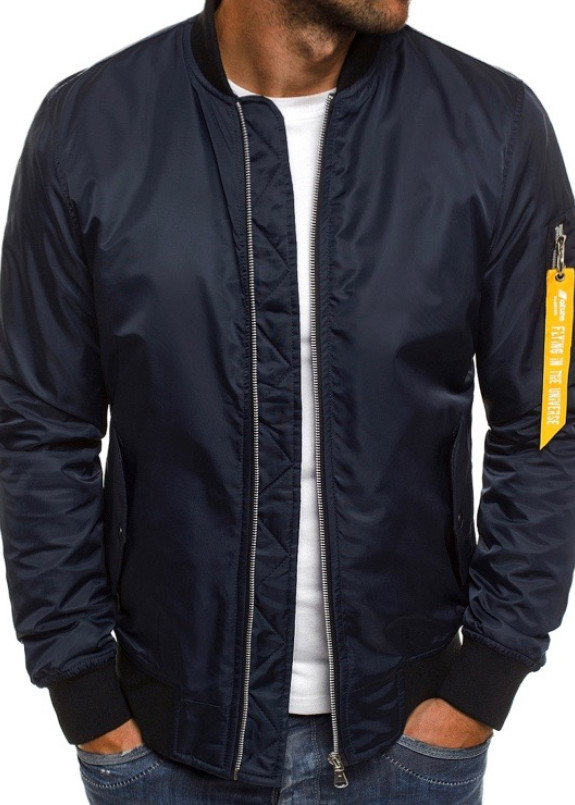 Бомбер мужской классический синий MFStore Изображение Бомбер мужской классический синий MFStore