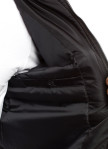 Изображение Бомбер мужской с вышивкой черный MFStore