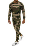 Спортивный костюм камуфляж зеленый MFStore Изображение Спортивный костюм камуфляж зеленый MFStore