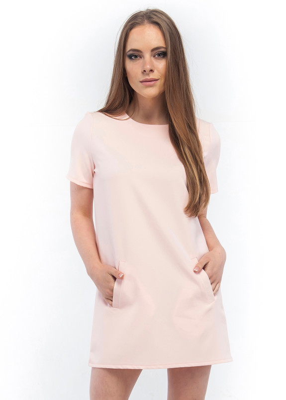 Платье мини светло-розовое Wolff Изображение Платье мини светло-розовое Wolff