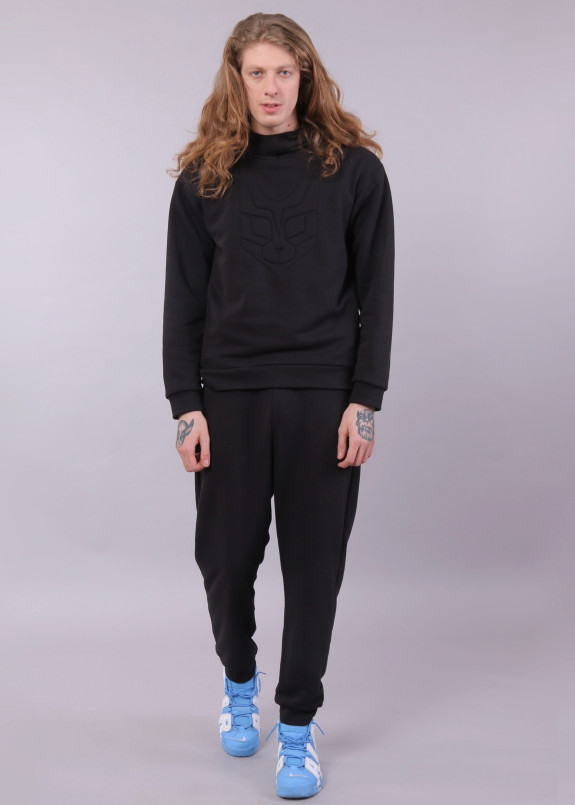 Костюм мужской черный Кот Roussin Изображение Костюм мужской черный Кот Roussin