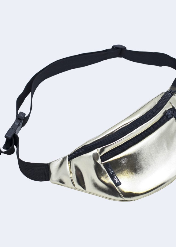 Бананка металлик золотистая Twins Store Изображение Бананка металлик золотистая Twins Store