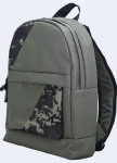 Рюкзак текстильный хаки mini Twins Store Изображение Рюкзак текстильный хаки mini Twins Store