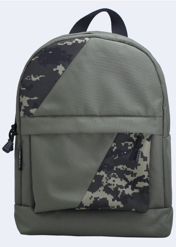 Рюкзак текстильный хаки mini Twins Store Изображение Рюкзак текстильный хаки mini Twins Store