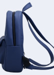 Изображение Рюкзак женский с накладным карманом синий Twins Store