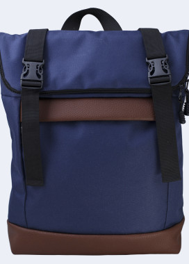 Рюкзак синий ROLLTOP MEDIUM Twins Store Изображение Рюкзак синий ROLLTOP MEDIUM Twins Store