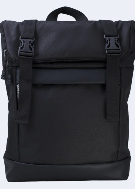 Рюкзак черный ROLLTOP MEDIUM Twins Store Изображение Рюкзак черный ROLLTOP MEDIUM Twins Store