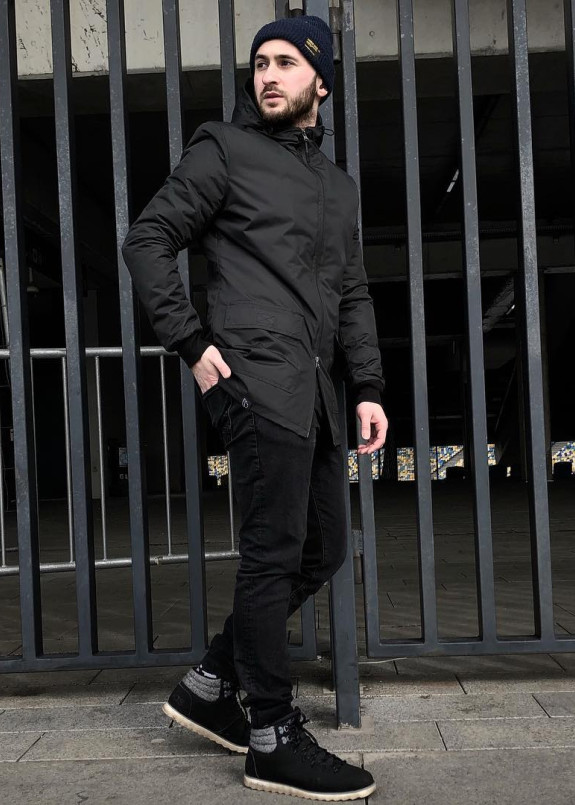 Куртка весенняя черная Sahar Изображение Куртка весенняя черная Sahar