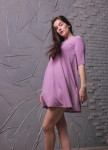 Изображение Платье-колокол фиолетовое Leska Prod