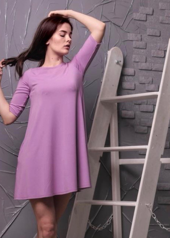 Платье-колокол фиолетовое Leska Prod Изображение Платье-колокол фиолетовое Leska Prod