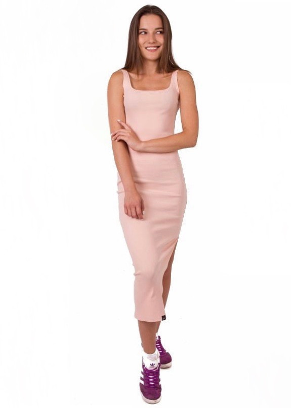 Платье персиковое Leska Prod Изображение Платье персиковое Leska Prod