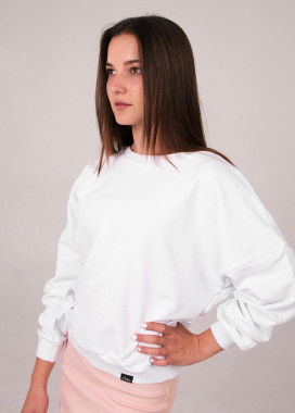 Свитшот женский белый Leska Prod Изображение Свитшот женский белый Leska Prod