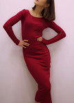 Платье бордовое Leska Prod Изображение Платье бордовое Leska Prod