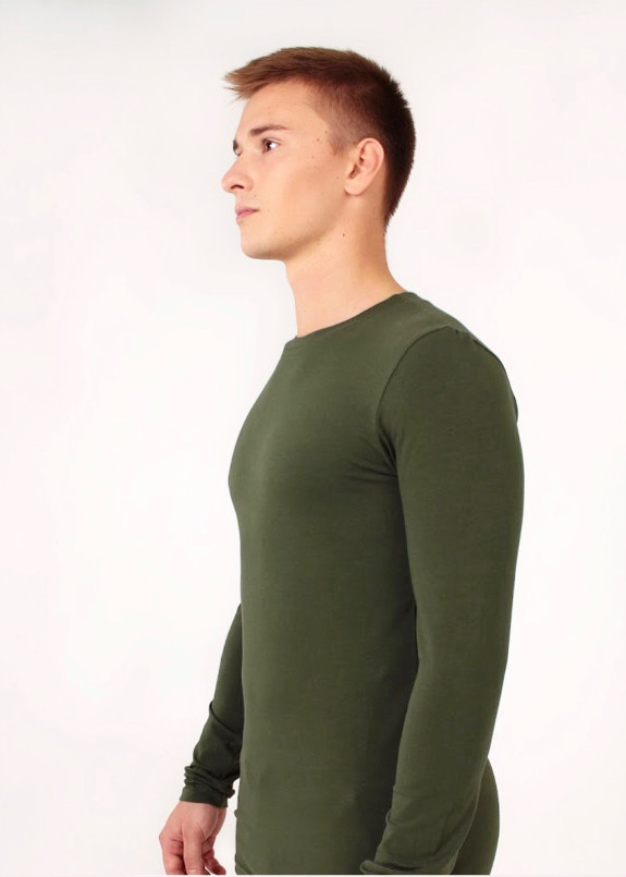 Лонгслив мужской хаки Leska Prod Изображение Лонгслив мужской хаки Leska Prod