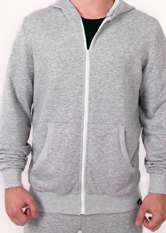 Худи мужское серое Leska Prod Изображение Худи мужское серое Leska Prod