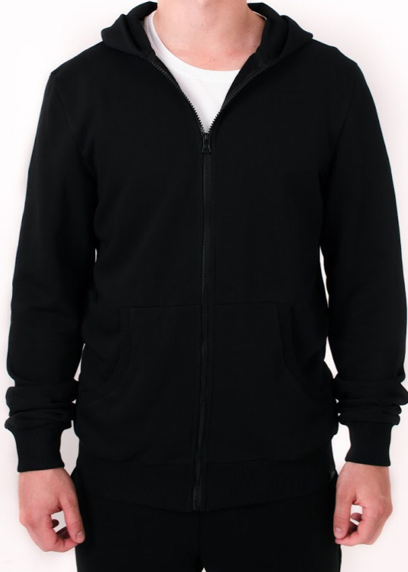 Худи мужское черное Leska Prod Изображение Худи мужское черное Leska Prod