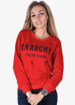 Свитшот женский красный ANARCHY Krutyakov Изображение Свитшот женский красный ANARCHY Krutyakov