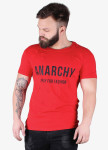 Футболка мужская красная ANARCHY Krutyakov  Изображение Футболка мужская красная ANARCHY Krutyakov