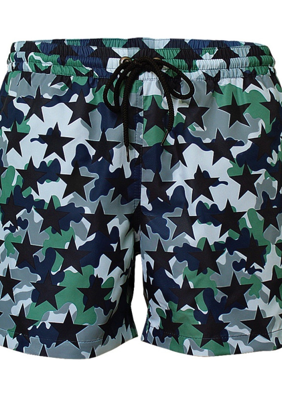 Шорты пляжные разноцветные MILITARY STARS Krutyakov Изображение Шорты пляжные разноцветные MILITARY STARS Krutyakov