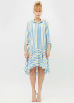 Платье-рубашка голубое Bloom BANG Изображение Платье-рубашка голубое Bloom BANG