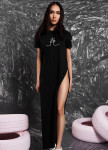 Футболка-платье черная She Black Limit Изображение Футболка-платье черная She Black Limit