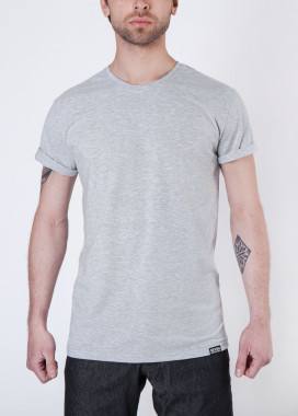 Футболка мужская серая Basic Seven Mountains Изображение Футболка мужская серая Basic Seven Mountains