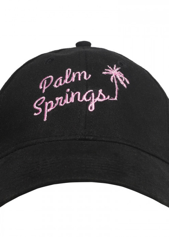 Бейсболка черная Palm Springs Fusion  Изображение Бейсболка черная Palm Springs Fusion