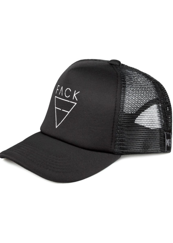 Кепка з принтом Fuck чорна MFS Изображение Кепка з принтом Fuck чорна MFS