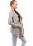 Кардиган женский асимметричный серый Wolff Изображение Кардиган женский асимметричный серый Wolff