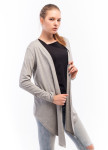 Кардиган женский асимметричный серый Wolff Изображение Кардиган женский асимметричный серый Wolff