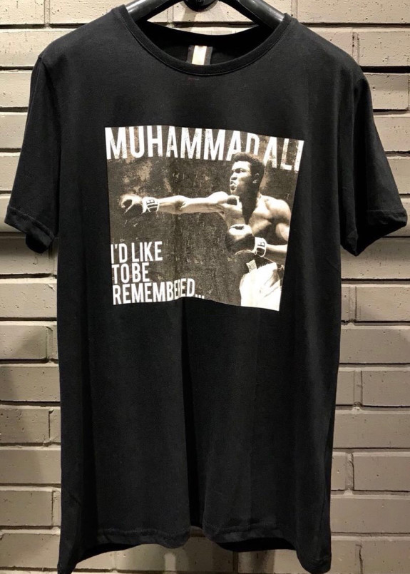 Футболка мужская черная Be Remembered MFStore Изображение Футболка мужская черная Be Remembered MFStore