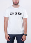 Футболка мужская белая Till I Die Seven Mountains Изображение Футболка мужская белая Till I Die Seven Mountains