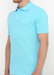 Футболка поло мужская бирюзовая Polo Seven Mountains Изображение Футболка поло мужская бирюзовая Polo Seven Mountains