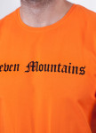 Изображение Футболка мужская оранжевая Gothic Seven Mountains 