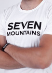 Футболка мужская белая Logo Seven Mountains Изображение Футболка мужская белая Logo Seven Mountains