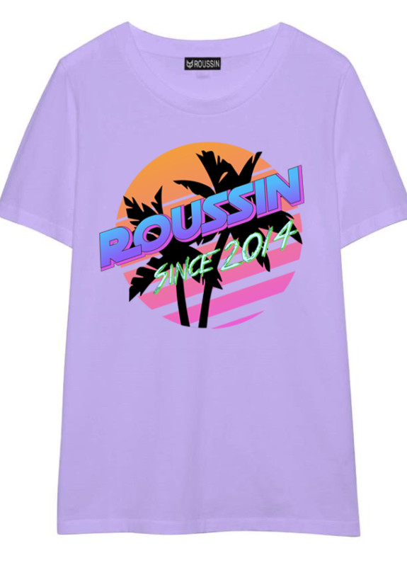 Футболка лавандовая PALMS Roussin Изображение Футболка лавандовая PALMS Roussin