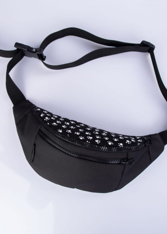 Бананка текстильная черная Лапки Twins Store Изображение Бананка текстильная черная Лапки Twins Store