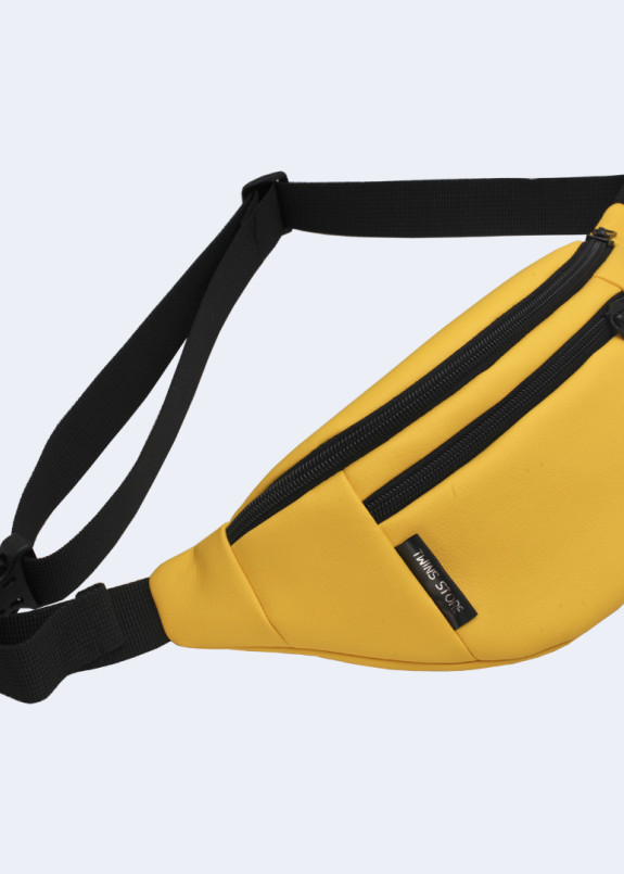 Бананка из эко-кожи желтая Twins Store Изображение Бананка из эко-кожи желтая Twins Store