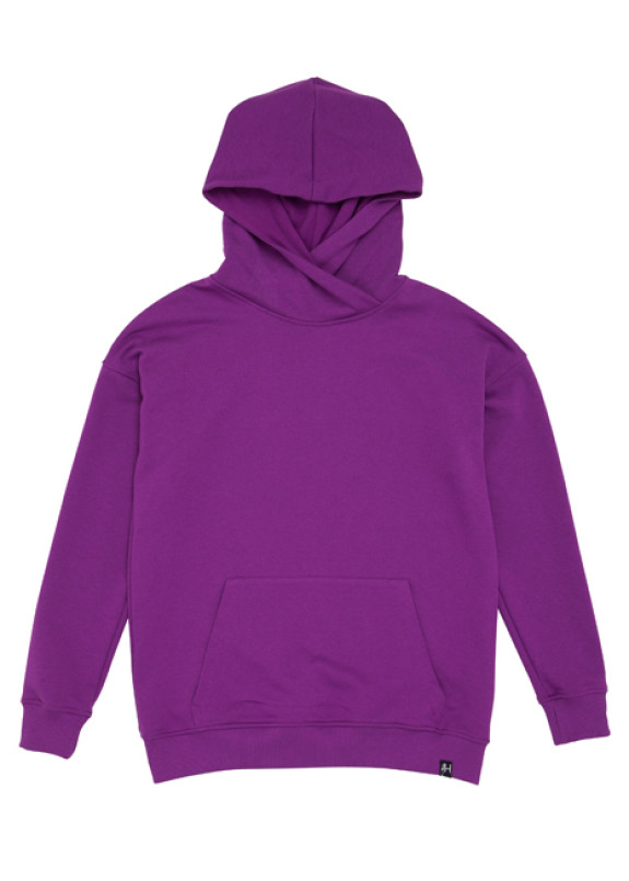 Худи женское фиолетовое Basic Hovanky Изображение Худи женское фиолетовое Basic Hovanky