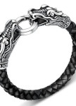 Браслет черный Драконы Fashion Изображение Браслет черный Драконы Fashion