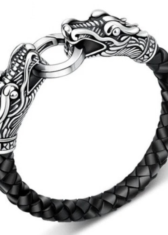Браслет черный Драконы Fashion Изображение Браслет черный Драконы Fashion