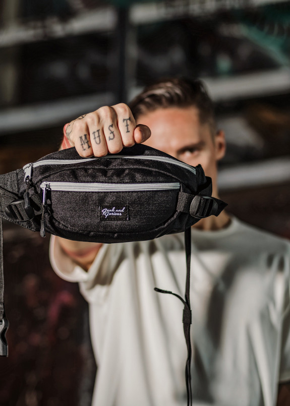 Бананка черная с серым Funk and Furious Изображение Бананка черная с серым Funk and Furious