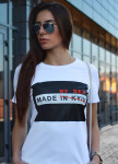 Футболка женская белая Made Leska Prod Изображение Футболка женская белая Made Leska Prod