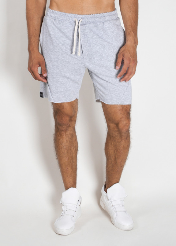 Шорты мужские с декоративной строчкой светло-серые MFS BRAND Изображение Шорты мужские с декоративной строчкой светло-серые MFS BRAND