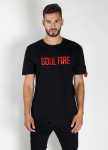 Футболка мужская черная Soul Fire MFStore Изображение Футболка мужская черная Soul Fire MFStore