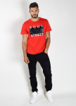 Футболка мужская красная Soul Street MFStore Изображение Футболка мужская красная Soul Street MFStore