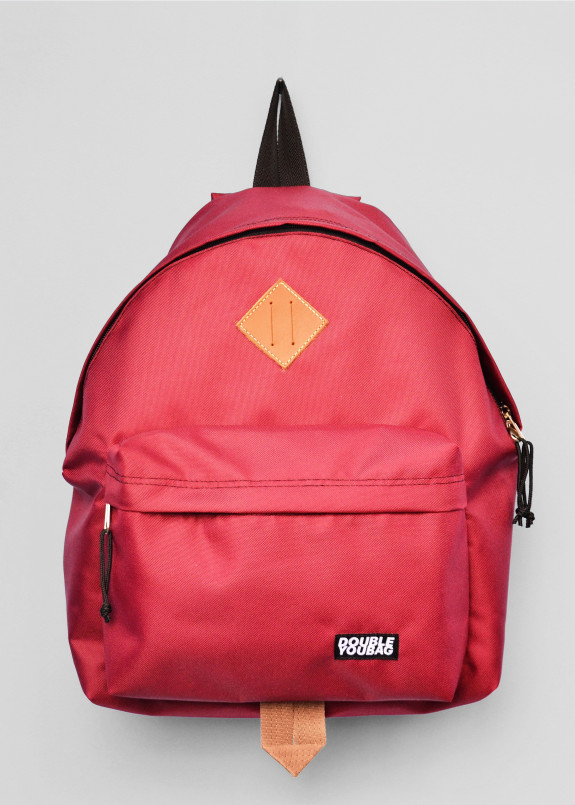 Рюкзак текстильный красный doubleyoubag Изображение Рюкзак текстильный красный doubleyoubag