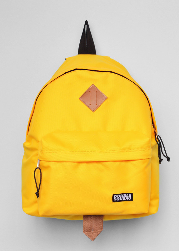 Рюкзак текстильный желтый doubleyoubag Изображение Рюкзак текстильный желтый doubleyoubag