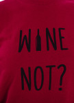 Изображение Свитшот женский бордовый Wine Not DREAMPL