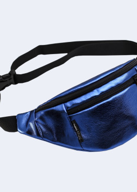 Бананка металлик синяя Twins Store Изображение Бананка металлик синяя Twins Store